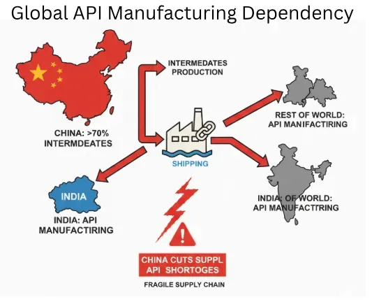 global api manufacturing dependency