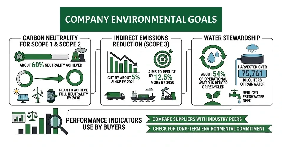 company environmental goals