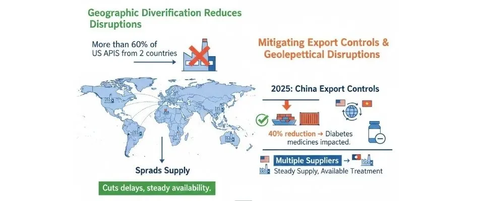 how multi sourcing reduces supply chain risk