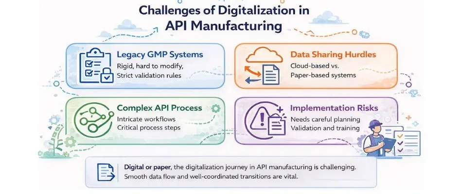 challenges in digitalizing api manufacturing