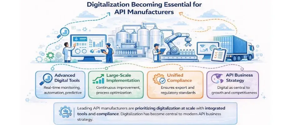 digitalization in leading api manufacturing companies