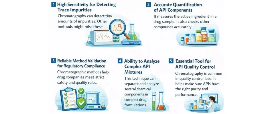key advantages of chromatography in api purity analysis