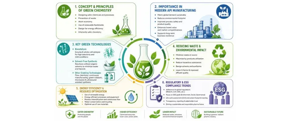 green chemistry sustainable api manufacturing