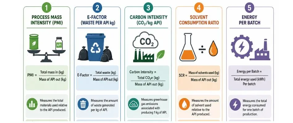 green api metrics that pharma companies