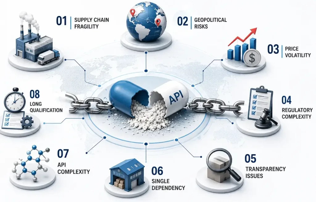 key challenges in api sourcing in 2026