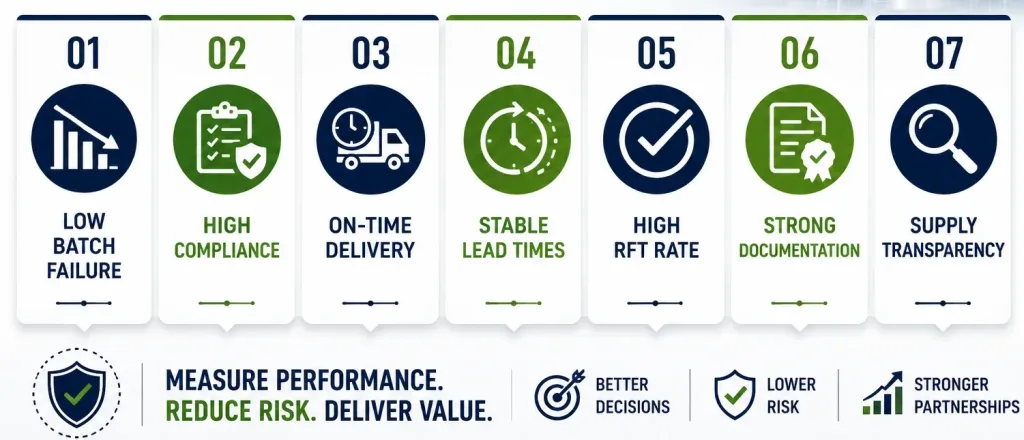 key metrics buyers use to evaluate api suppliers