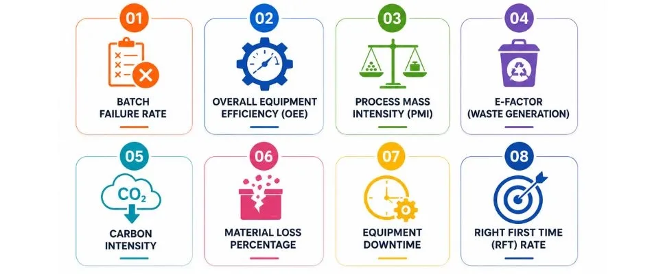 key metrics that define api production efficiency