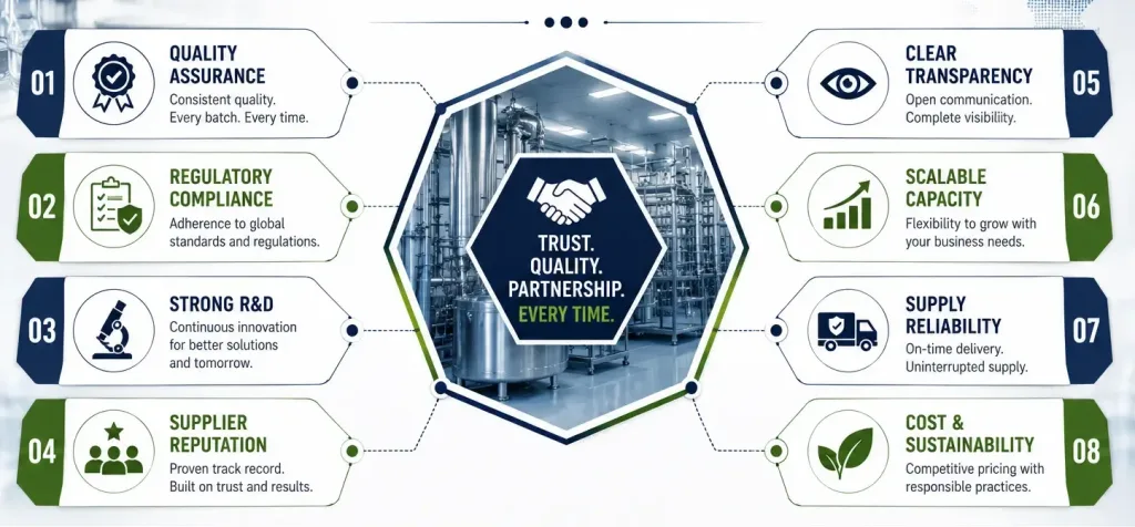 tips to choose a reliable api supplier