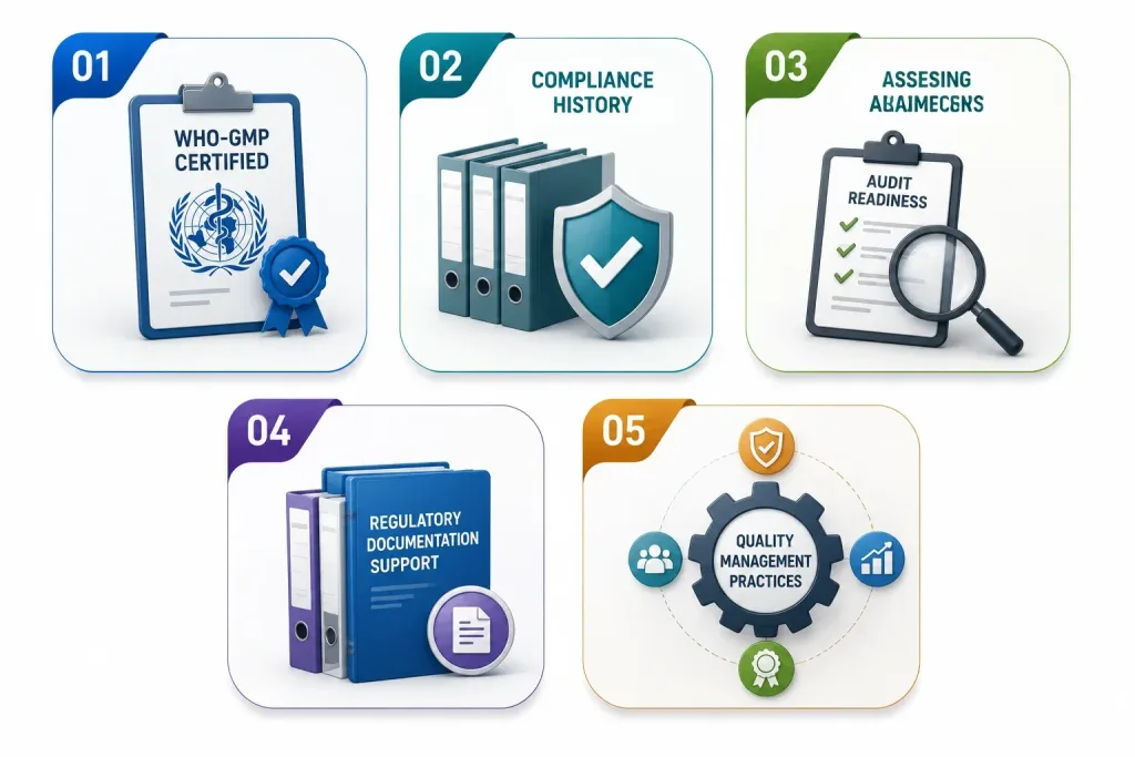 how to evaluate api manufacturer regulatory compliance
