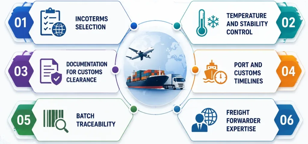 logistics and shipping considerations