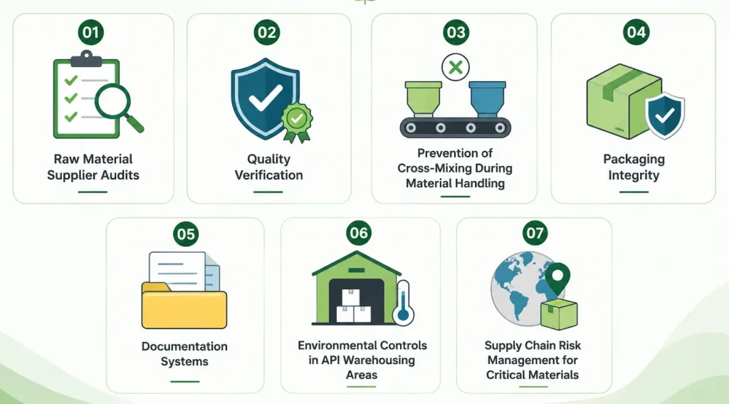 raw material control is a critical part of contamination prevention